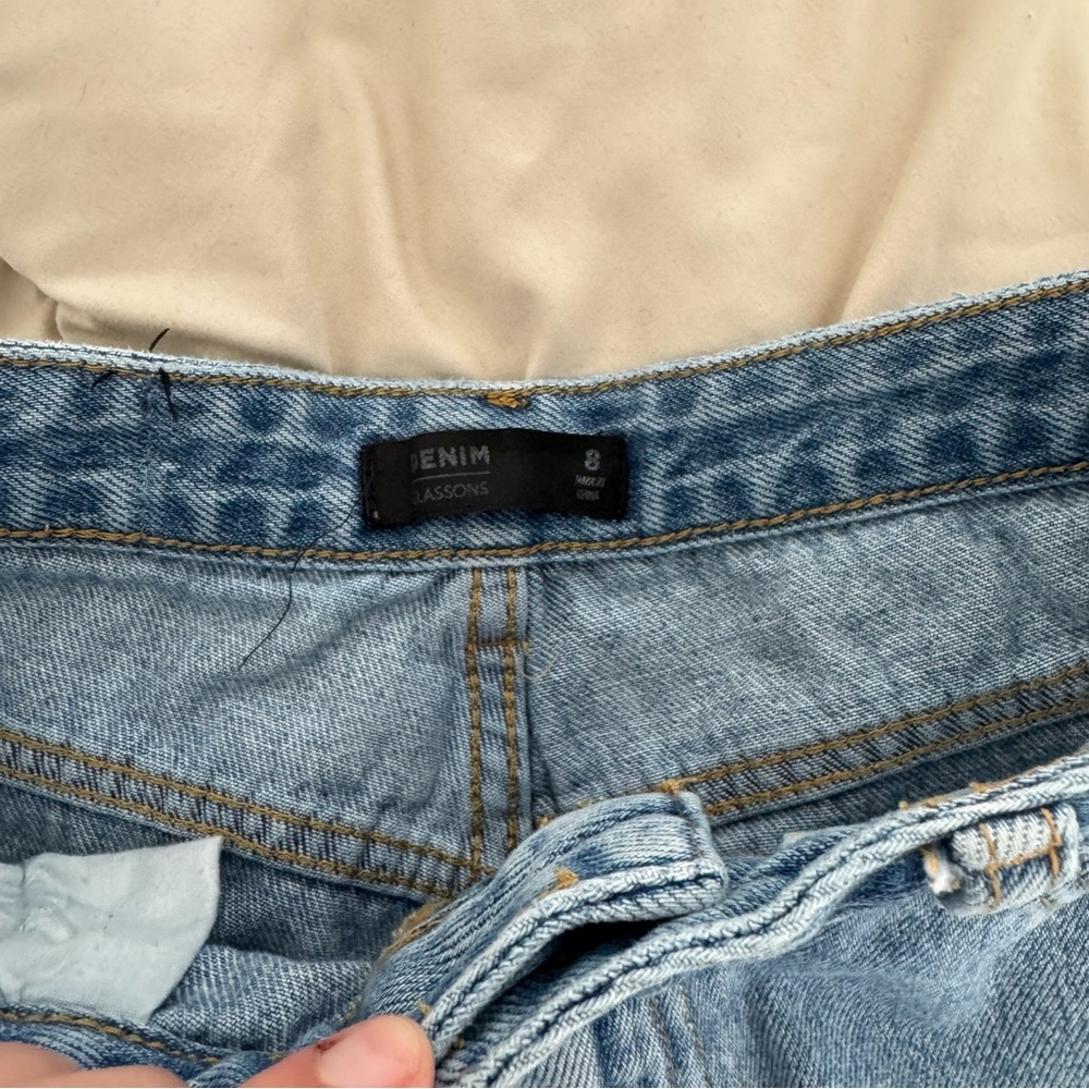 Glassons Denim Mini Jean Shorts - Picture 2 of 3
